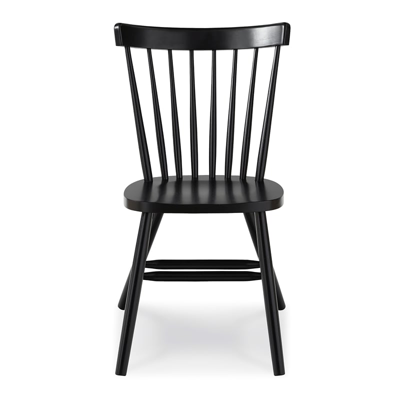 International Concepts Copenhagen Solid Wood Dining Chair in Black