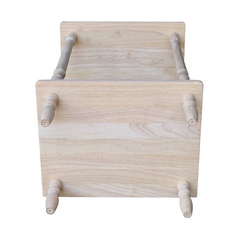 International Concepts Unfinished Phone Stand