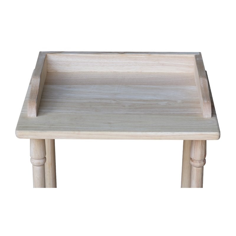International Concepts Unfinished Phone Stand