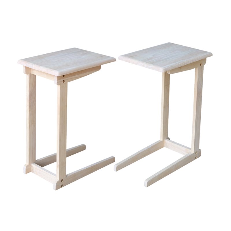 International Concepts Home Accents Unfinished Sofa Server Table