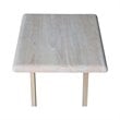 International Concepts Home Accents Unfinished Sofa Server Table
