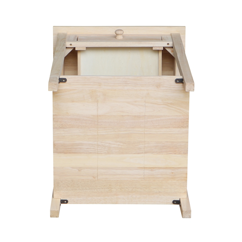 International Concepts Home Accents Unfinished 1-Drawer Hampton Bedside Table