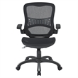 Mesh Black Fabric Seat and Back Managers Chair by Office Star