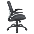 Mesh Black Fabric Seat and Back Managers Chair by Office Star