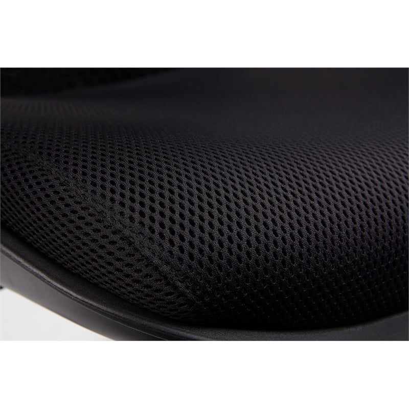 Office Star SPACE Collection Matrex Back Office Chair in Black Fabric