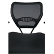 Office Star Air Grid Deluxe Task Office Chair in Black Fabric