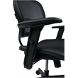 Office Star Air Grid Deluxe Task Office Chair in Black Fabric