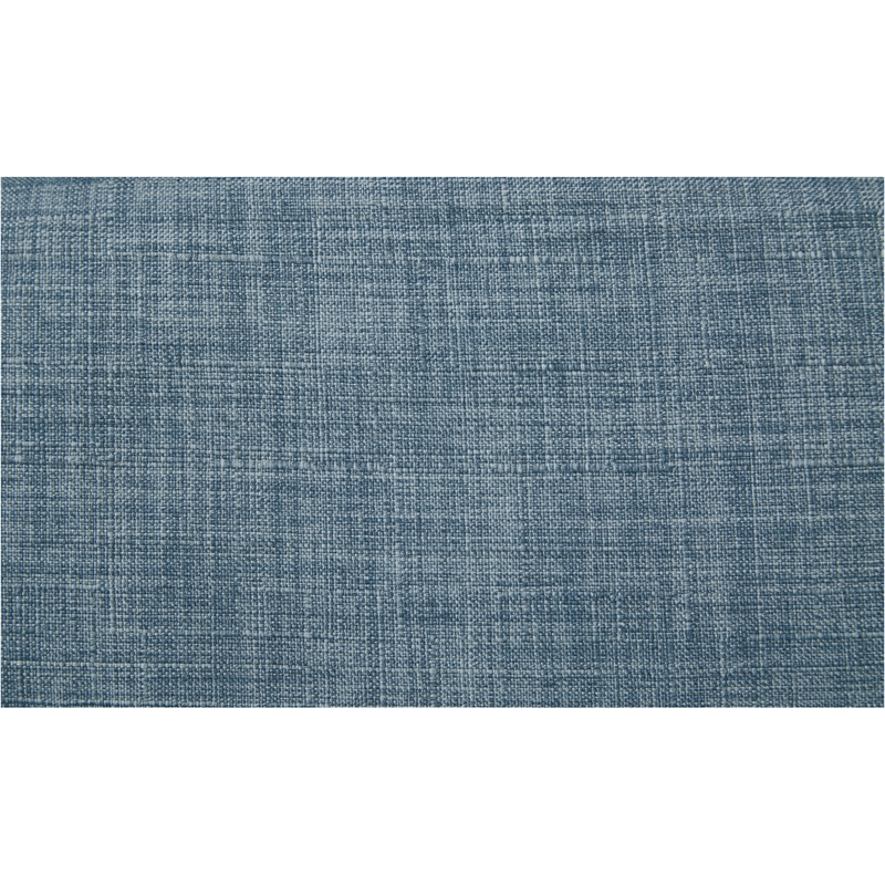 Ethan Fabric Tub Chair in Blue Denim with Espresso Legs
