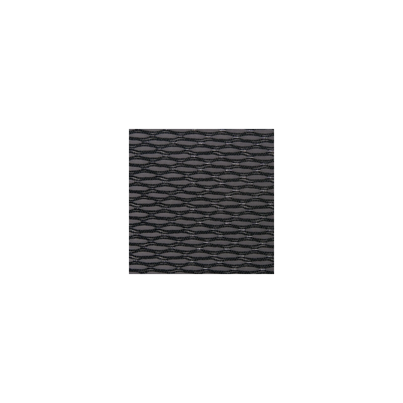 AirGrid Seat and Back Deluxe Visitors Guest Chair in Black Fabric