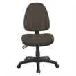 Dual Function Ergonomic Chair in Dillon Graphite Brown Fabric