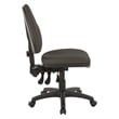 Dual Function Ergonomic Chair in Dillon Graphite Brown Fabric