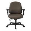 Ergonomics Chair in Dillon Graphite Gray Fabric