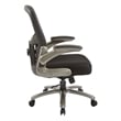 Big and Tall Mesh Back Executive Chair with Black Mesh Fabric Seat