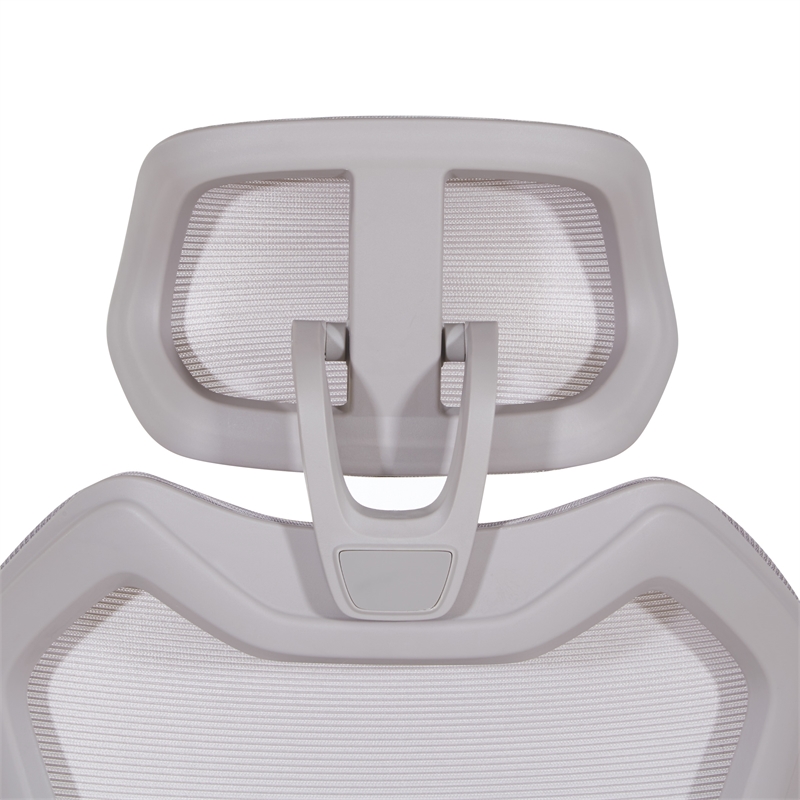 Grey Mesh Back with Grey Fabric Seat Managers Chair
