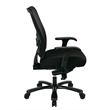 Big and Tall Double Air Grid Black Back Ergonomic Office Chair