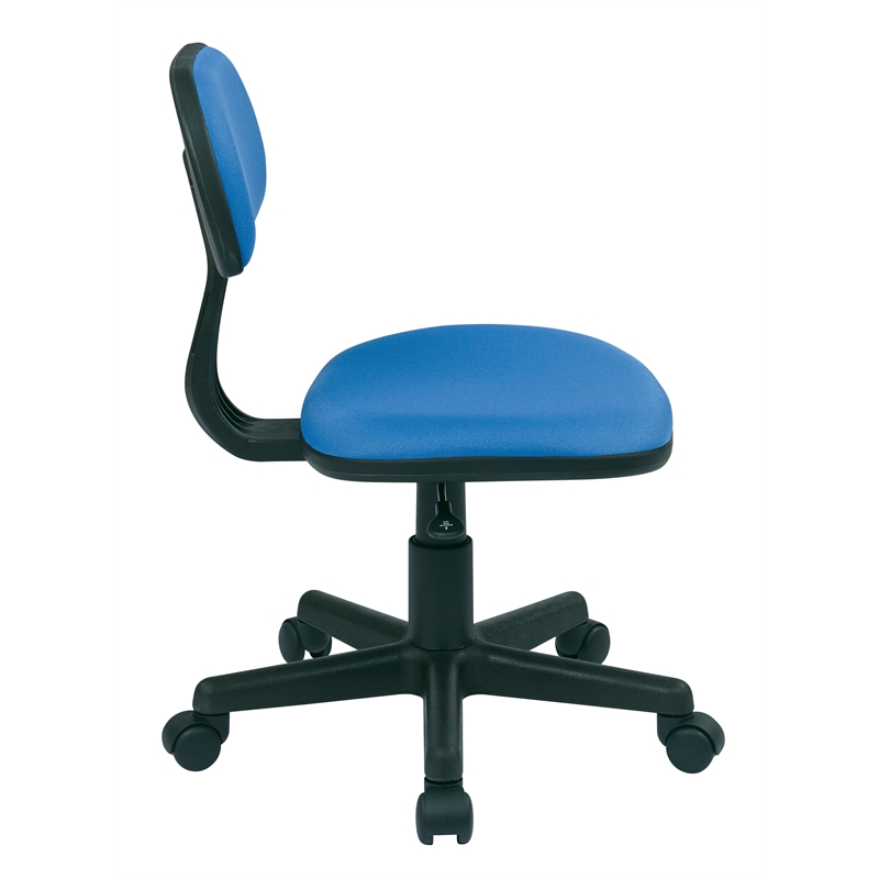 Student Task Chair in Blue Fabric by OSP Home Furnishings