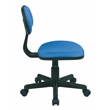 Student Task Chair in Blue Fabric by OSP Home Furnishings