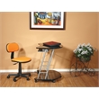Office Star Student Task Office Chair in Orange Fabric