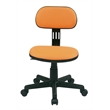Office Star Student Task Office Chair in Orange Fabric