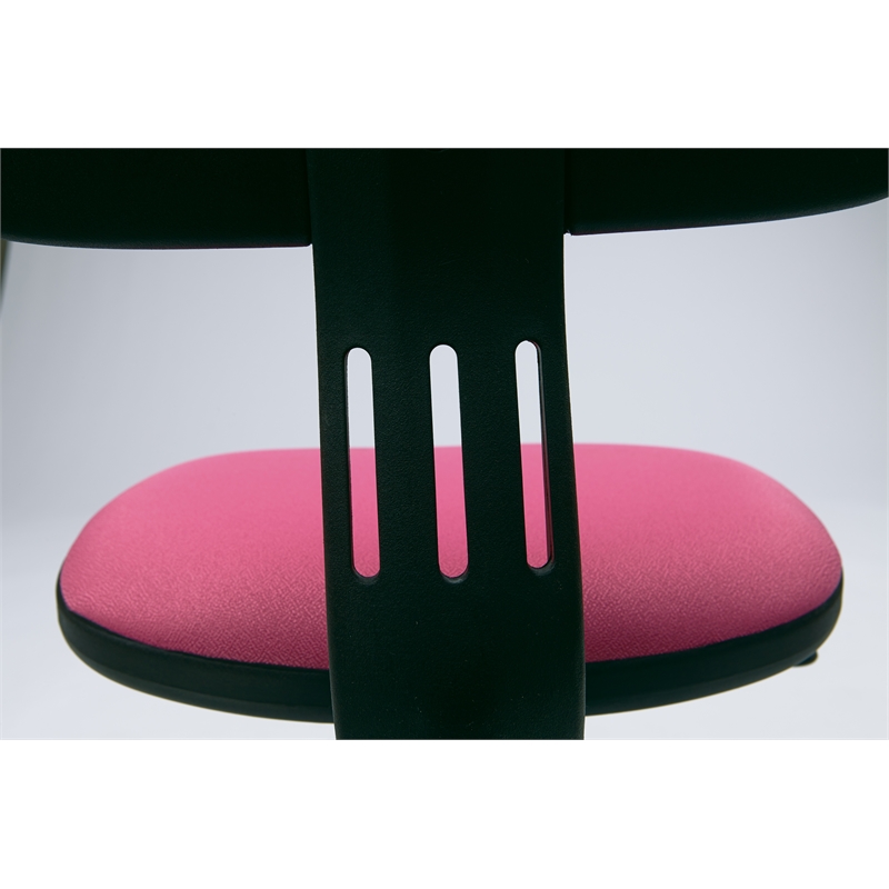 Student Task Chair in Pink Fabric by OSP Home Furnishings