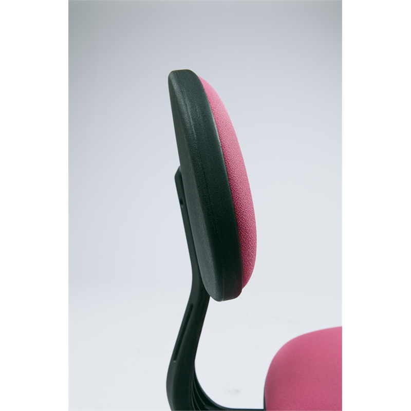Student Task Chair in Pink Fabric by OSP Home Furnishings