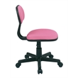 Student Task Chair in Pink Fabric by OSP Home Furnishings