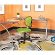 OSP Home Furnishings  Mesh Task Office Chair in Green Fabric