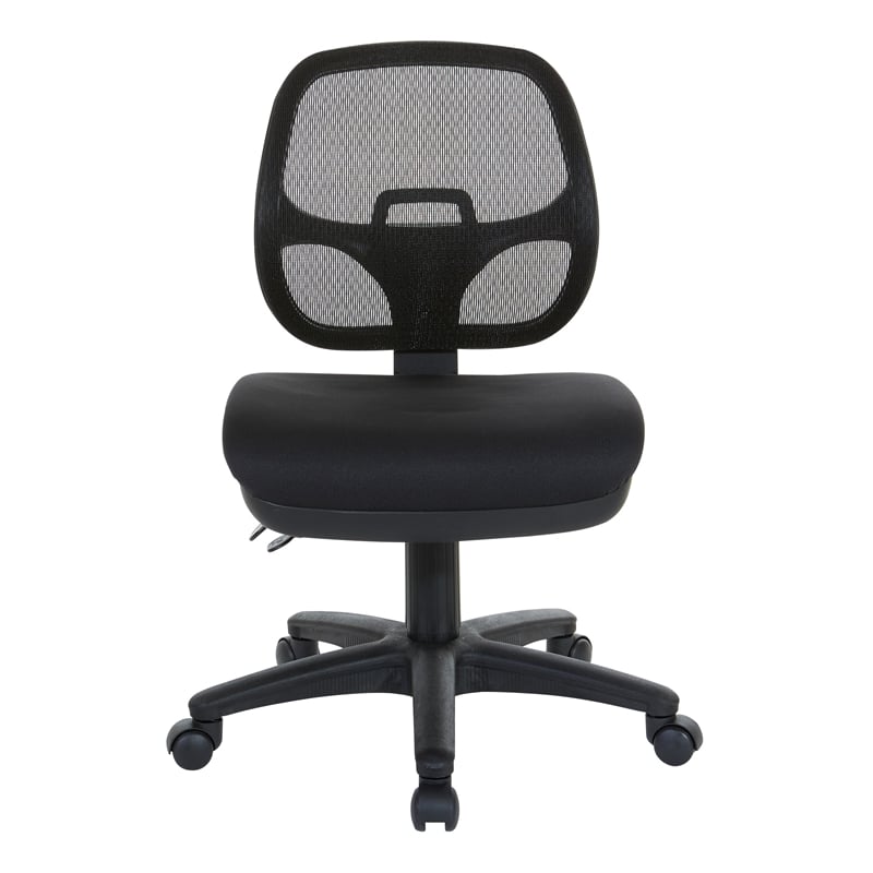 ProGrid Ergonomic Task Office Chair in Coal Black
