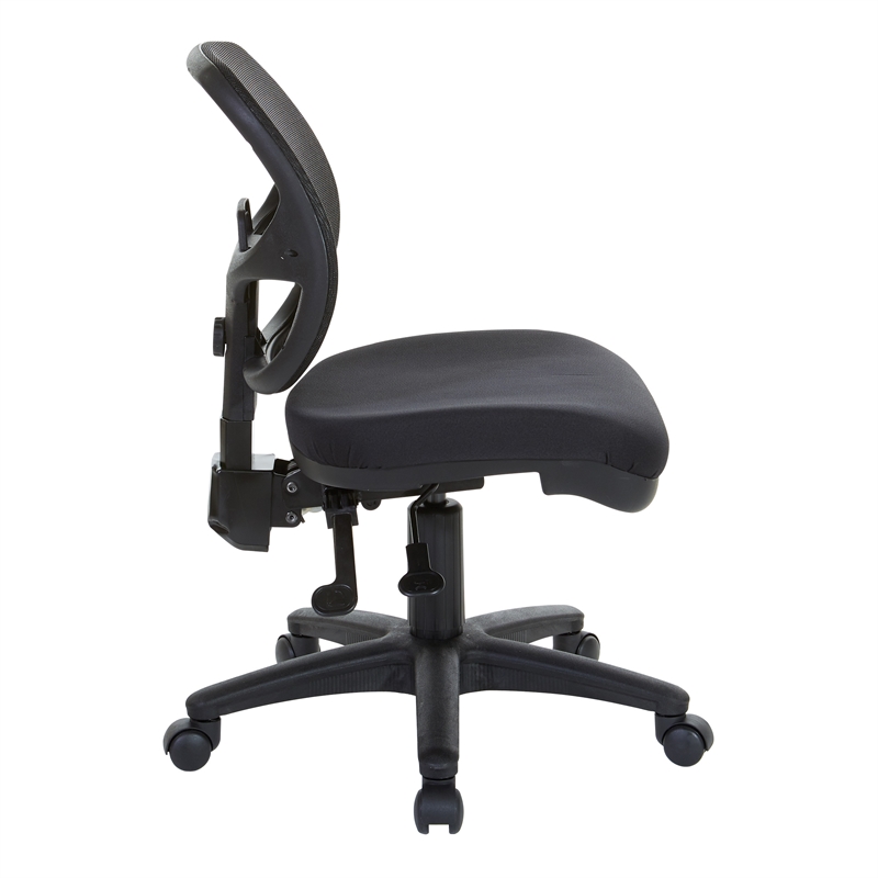 ProGrid Ergonomic Task Office Chair in Coal Black