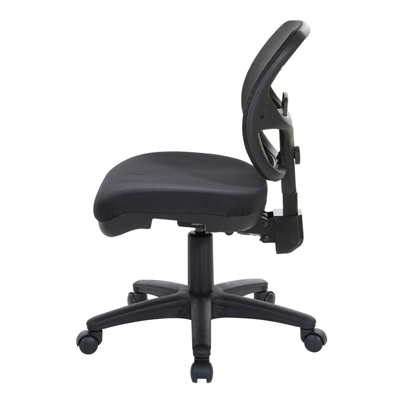 ProGrid Ergonomic Task Office Chair in Coal Black