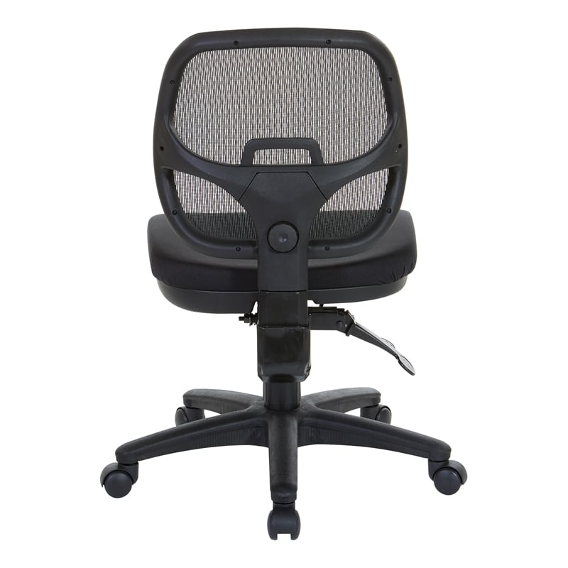 ProGrid Ergonomic Task Office Chair in Coal Black