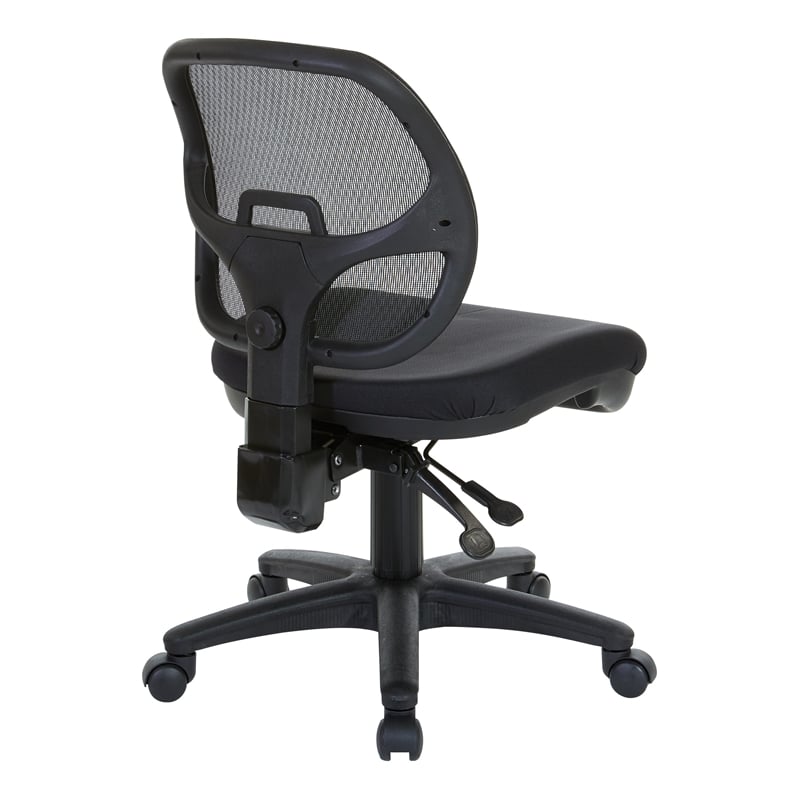 ProGrid Ergonomic Task Office Chair in Coal Black