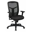 ProGrid High Back Black Managers Office Chair with adjustable Arms