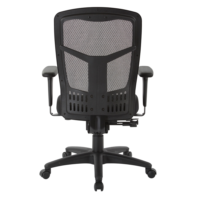 ProGrid High Back Black Managers Office Chair with adjustable Arms