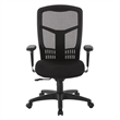 ProGrid High Back Black Managers Office Chair with adjustable Arms