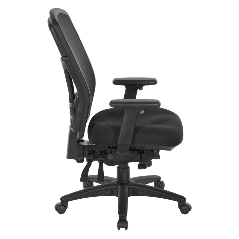 ProGrid High Back Managers Office Chair in Black Fabric