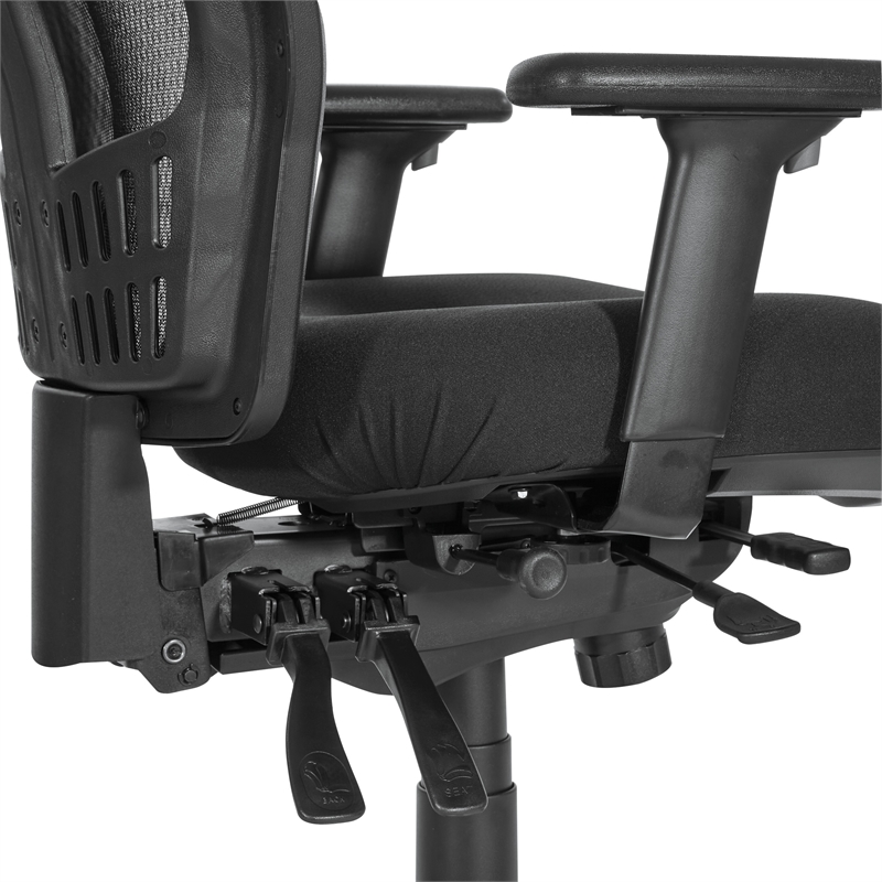 ProGrid High Back Managers Office Chair in Black Fabric