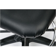 Deluxe Mesh Black Back Drafting Chair with Vinyl Seat