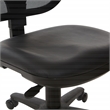 Mesh Screen Black Back Task Chair with Vinyl Seat