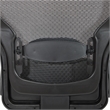 Professional Breathable Mesh Back Chair with Bonded Leather Seat in Black