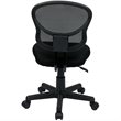 Mesh Task Chair In Black Fabric by OSP Home Furnishings