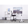 Big Man's Dark AirGrid Back with Black Mesh Seat Drafting Chair