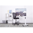 Big Man's Dark AirGrid Back with Black Mesh Seat Drafting Chair