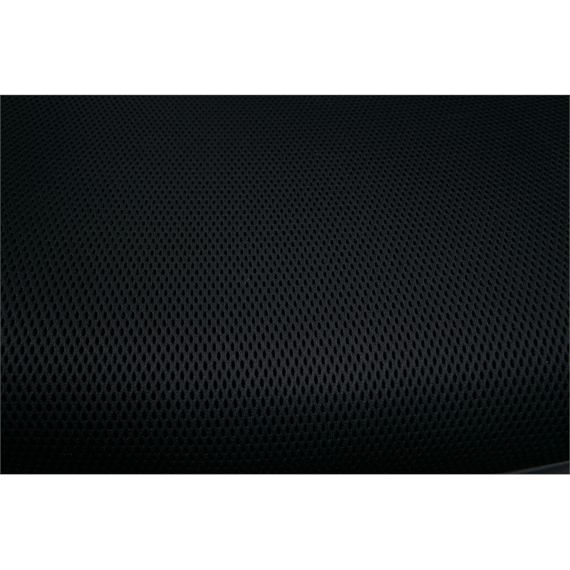 Office Star AirGrid Back and Mesh Fabric Seat Office Chair in Black