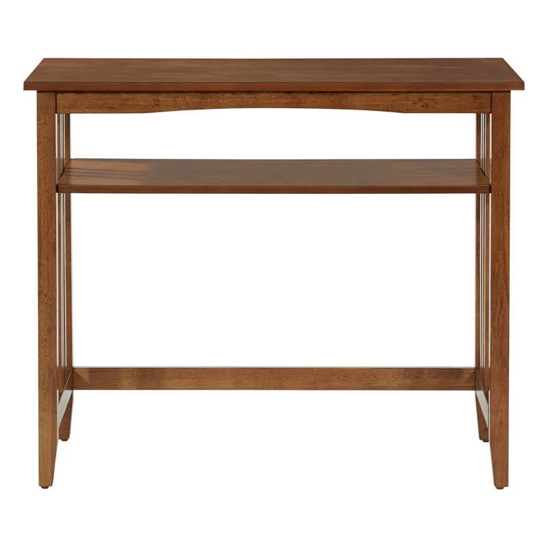 Sierra 36 inch Foyer Table in Ash Brown by OSP Home Furnishings