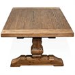 Riverside Furniture Hawthorne Solid Wood Coffee Table in Barnwood Brown