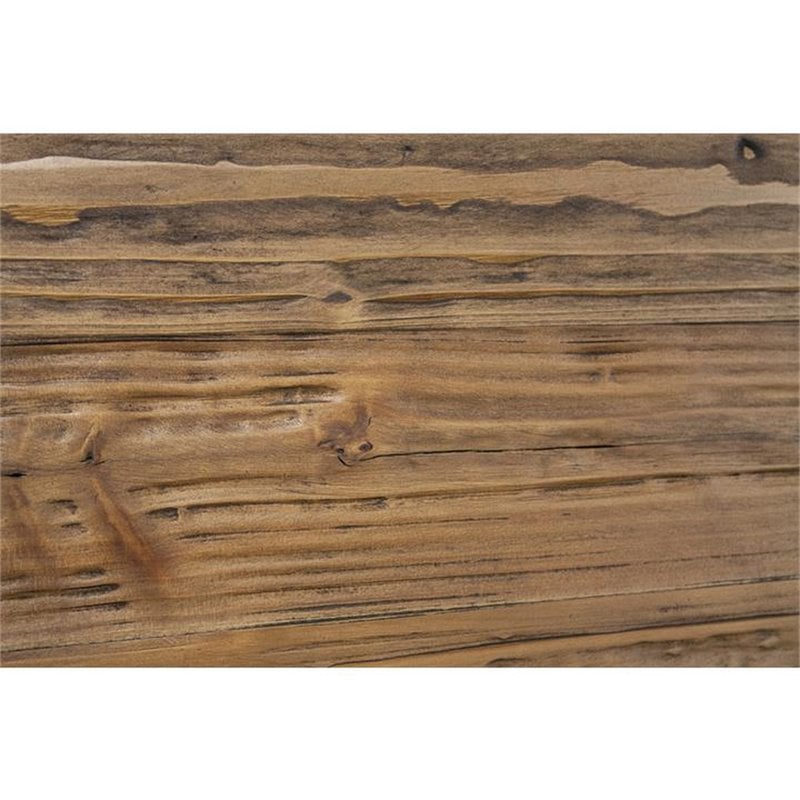 Riverside Furniture Hawthorne Solid Wood Coffee Table in Barnwood Brown