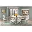 Riverside Furniture Myra XX-Back Wood Dining Arm Chair in Paperwhite