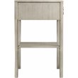 Riverside Furniture Maisie Modern Wood Accent Nightstand in Champagne Beige