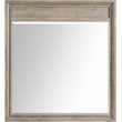 Riverside Furniture Intrigue Wood Framed Mirror in Hazelwood Brown